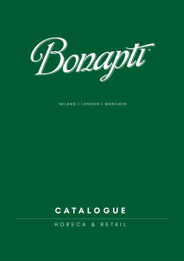 Bonapti catalogue cover